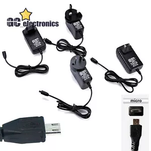 5V 3A Micro USB AC Adapter DC Power Supply Charger Plug for Raspberry Pi - Zdjęcie 1 z 11