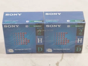 20 SONY Micro Floppy Double Sided 3.5-inch Disks 10MFD-2HDCF - SEALED - Afbeelding 1 van 4