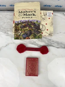 LOT Maker's Mark Promo Ambassadors Christmas Gifts - Cards + Puzzle + Earmuffs - Bild 1 von 21