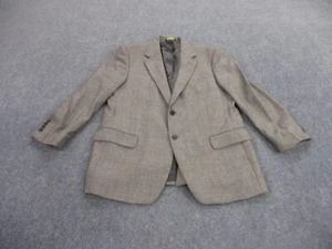 Brooks Brothers Jacket Adult 43 Loro Piana Merino Wool Sport Coat Blazer Mens - Picture 1 of 15
