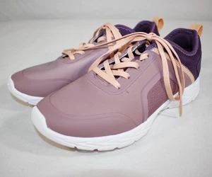 Vionic Damenschuhe 6,5 breit zügig Maya Schnürschuhe Walking Sneaker Französisch Rose Rosa - Bild 1 von 9