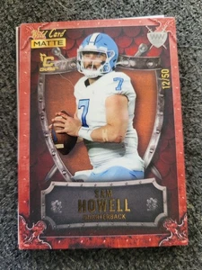 2022 Wild Card Matte Sam Howell WW-44 12/50 - Picture 1 of 2