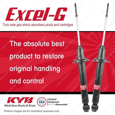 2x Rear KYB Excel-G Shock Absorbers for Mitsubishi Magna TE TF TH TJ TL TW - image 1 of 4