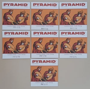 Pyramide PVF Lautensaitensätze - verschiedene Größen für frühe Instrumente - 7er Set - Bild 1 von 2