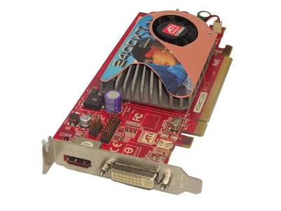 GeCUBE HD 2600XT 256MB DDR2 PCI-E LOW PROFIL GRAFIKKARTE DVI HDMI #GK12622 - Image 1 of 2