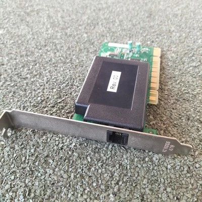 PCI Modem Fax 56K Voce Line Chip Motorola SM56 Pc Vintage Liteon F-1156I#/M3A - Immagine 1 di 4