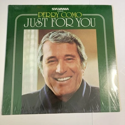 Perry Como - Sylvania Presents Perry Como Just For You LP, New Sealed - Image 1 of 2