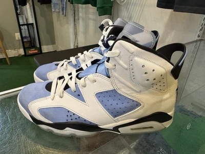 Zapatillas Air Jordan 6 Retro UNC Estilo Blanco CT8529-410 Talla 10.5 Foto 1 de 4