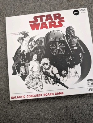 Star Wars Galactic Conquest : M&S Board Game Disney Appears Complete (S1) - Image 1 of 4