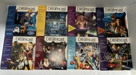 Lot of 8 Official Sega Dreamcast Magazine Demo Discs Vol. 4 5 6 7 8 9 10 & 11