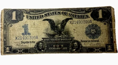 1899 $1 Black Eagle Silver Certificate FR 236 - Image 1 of 4