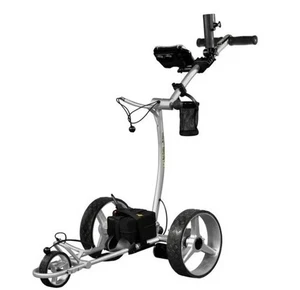 Bat-Caddy X4R Electric Golf Cart/Trolley - Silver - Picture 1 of 20