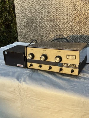 EQUIPO DE RADIOAFICIONADO PALOMAR 300A HF SELECCIÓN MULTIBANDA Y FUENTE DE ALIMENTACIÓN Foto 1 de 4