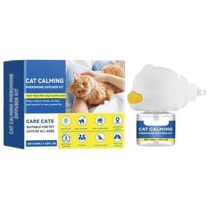1 Set Cat Calming Diffuser Refill Cat Pheromones, Anxiety&Stress Relief - Picture 1 of 12