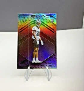 2025 Panini Black Andrew Mukuba Rookie #194 Holo Philadelphia Eagles RC - Picture 1 of 3