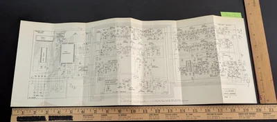 Yaesu FT-208R Schematic ORG-2   2meter Band FM Handheld Transceiver ORIGINAL - Image 1 of 3