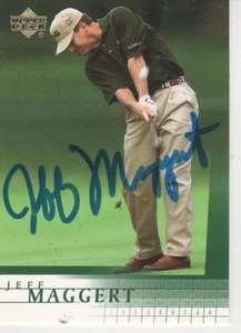 JOEY SINDELAR SIGNED 2001 UPPERDECK SP AUTHENTIC #44 - PGA GOLF - Picture 1 of 1