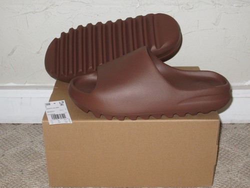 Adidas Yeezy Slide lino da uomo taglia 10 NUOVO! FZ5896 2024 Sandalo lifestyle