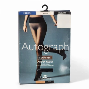 M&S Autograph Seamfree Ladder Resist Sheer Tights - Picture 1 of 3