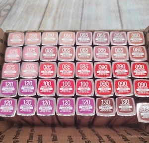 2 X Maybelline Color Sensational Shine Compulsion Oil Lipstick CHOOSE Shade NEW - Picture 1 of 21