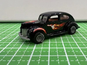 Hot Wheels '40s Ford 2-Door Black W/Gray Real Riders #3919 Malaysia 1983 VN Mint - Picture 1 of 8