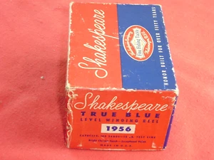 SHAKESPEARE TRUE BLUE 1956 Vintage Fishing Reel BOX ONLY - Picture 1 of 7