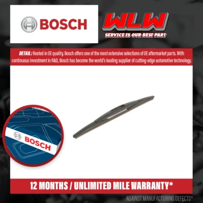 2x Rear Wiper Blades fits INFINITI Bosch Top Quality Guaranteed MULTIBUY SAVER - Image 1 of 3