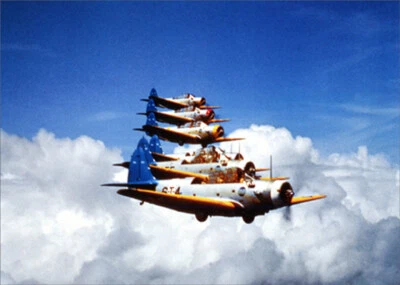 Avanti Press Squadron Of Military Planes America Collection Get Well Card - Image 1 of 2