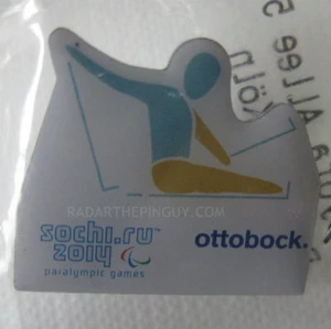 2014 Sotschi Winter Paralympic Ottobock Sit Down Alpin Skiing Pin #3 - Bild 1 von 1