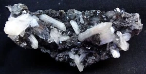 STUNNING APOPHYLLITE & STILBITE CRYSTALS ON CORAL CHALCEDONY MATRIX MINERALS SPE - Picture 1 of 3