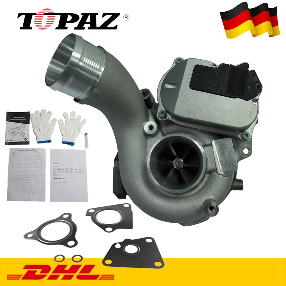 Turbolader für VW Touareg Phaeton 3.0 V6 TDI Audi A8 Q7 4LB 3.0 TDI 059145715F - Bild 1 von 4