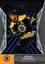 2021-22 SPx Radiance F/X #RFX10 Patrice Bergeron - NM-MT
