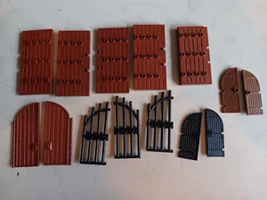 LEGO GROSSPACKUNG BURG STOCKADE GEWÖLBTE GEBOGENE OBERE TÜREN TORE - Bild 1 von 3
