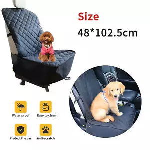 Waterproof Pet Dog Front Seat Car Seat Cover Covers Protector Mat Comfortable - Picture 1 of 12
