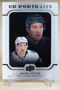 2019-20 Upper Deck UD Portraits Mark Stone #P-28 Vegas Golden Knights - Picture 1 of 2