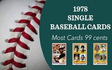 1978 Topps Baseball complete ur set #1-#249 (most 99 cents) qty discounts