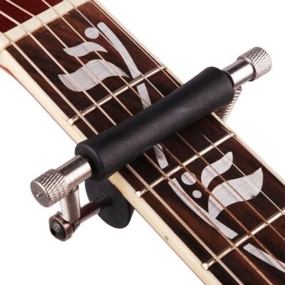 Universal Guitar Rolling Capo Easy on/off Acoustic Electric Guitar Glider Capo - Image 1 of 4