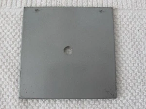 Calumet CC-400 Series 4x5" Camera Lens Board 4x4 Square - 1/4" Hole - 105822 - Picture 1 of 2