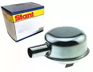 Engine Crankcase Breather Cap Oil Breather Cap Chrome Vintage STANT 10070 - Foto 1 di 4