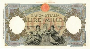 044) Lire 1.000 Marinare 17/5/1943 ( Copia-Riproduzione) - Foto 1 di 2