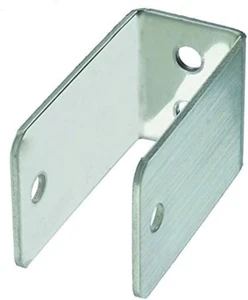 11929 Extra Long U Bracket Stamped Stainless Steel 1-Inch Panel Thickness - Picture 1 of 12