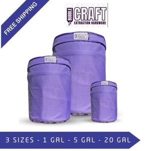 Bubble Hash Bag Kit 1 Gal 5 Gal 20 Gal - Filtration Extraction Iceolator kit - Picture 1 of 14