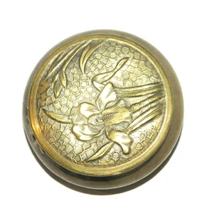 superbe poudrier Art Nouveau  modèle iris - Bild 1 von 3