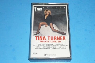 TINA TURNER - "PRIVATE DANCER" - CASSETTE TAPE - Image 1 of 2