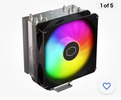 Cooler Master Hyper 212 Spectrum V3 CPU Air Cooler, ARGB Sync, 120mm PWM Fan - Image 1 of 4