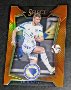 2015-16 Panini Select Edin Dzeko ORANGE # /149 Base Prizm 2016
