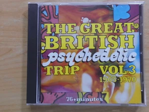 THE GREAT BRITISH PSYCHEDELIC TRIP CD: VOL.3/1965-1970/TOMORROW GODS MOLES JULY - Picture 1 of 3