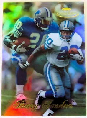 1998 Topps Gold Label Detroit Lions Barry Sanders #100 - Image 1 of 2