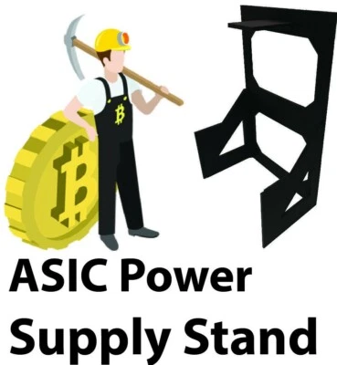 Set of Four (4) AntMiner S9 L3+ Power Supply Stand Cable Management!  - Image 1 of 2