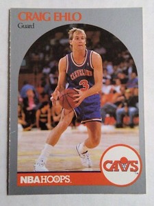 CRAIG EHLO 1990-91 NBA HOOPS BASKETBALL CARD # 74 D9213